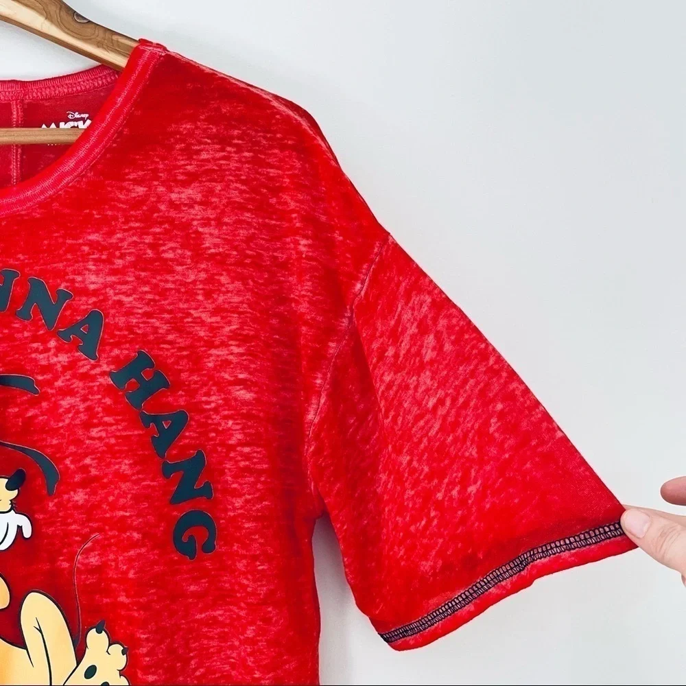Disney red translucent