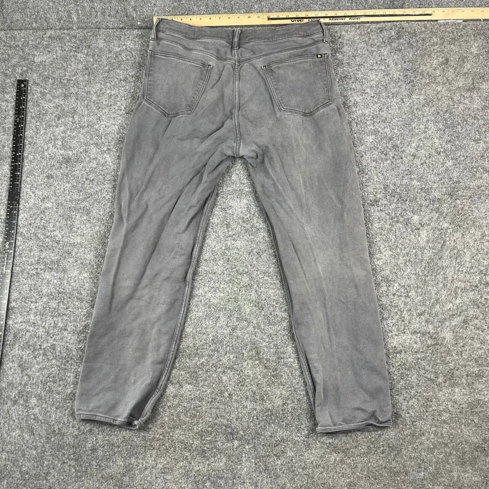 Banana Republic Pants‎ Mens Size 36x32 Gray Slim Fit Cotton Stretch Casual Chino