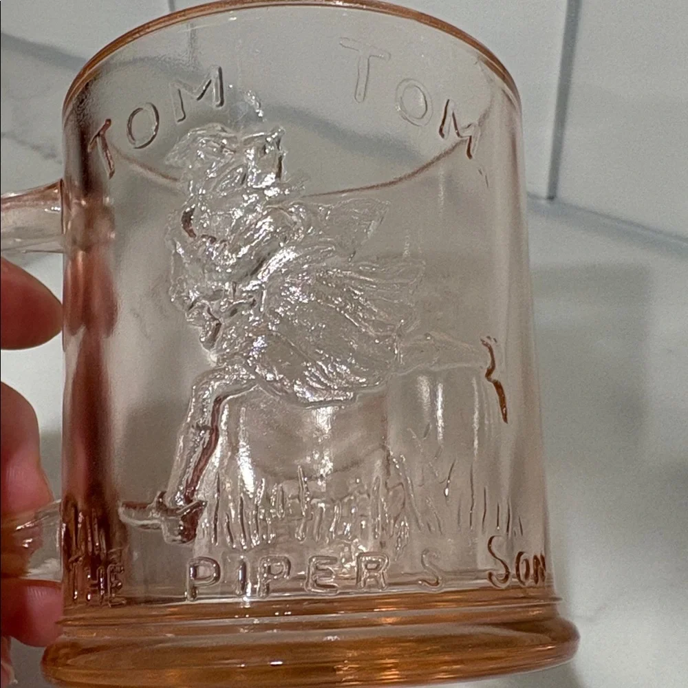 federal glass charming vintage