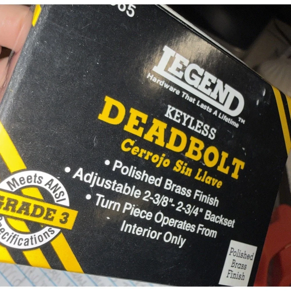 Legend 809065 keyless