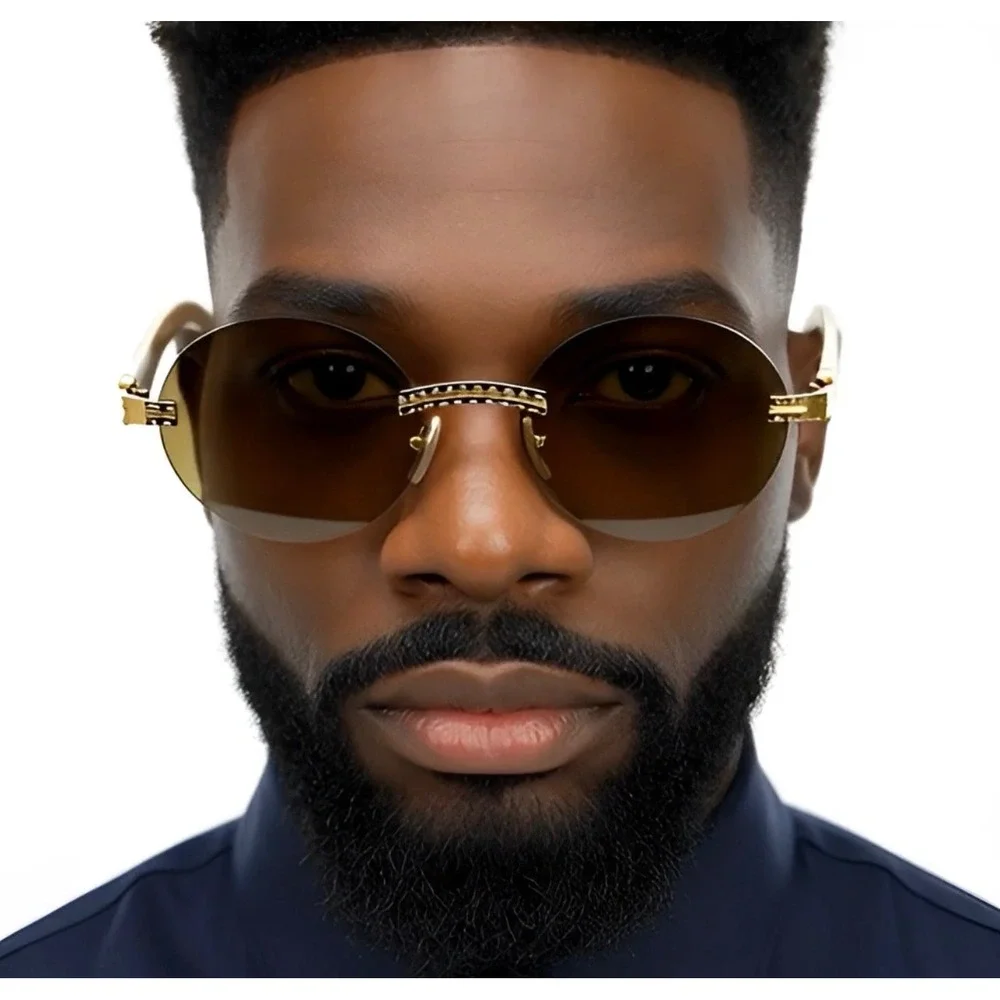 N/A stylish rimless