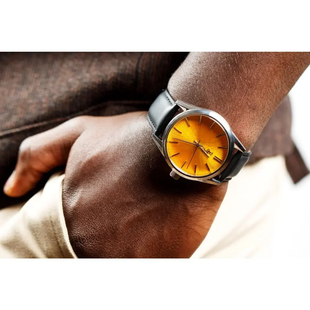 The Beyond Boring Watch Company leather it