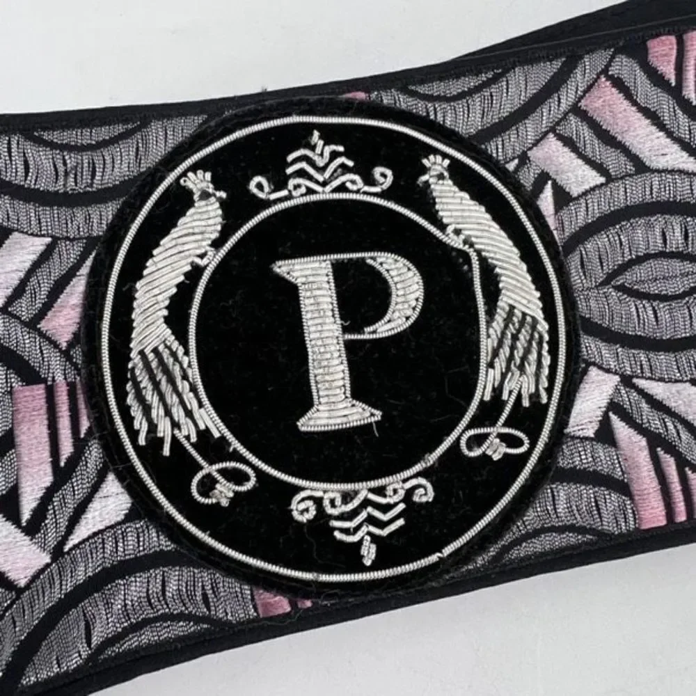 Pelush Women's Aztec Print Gathered Belt Luxury‎ NYC designer
