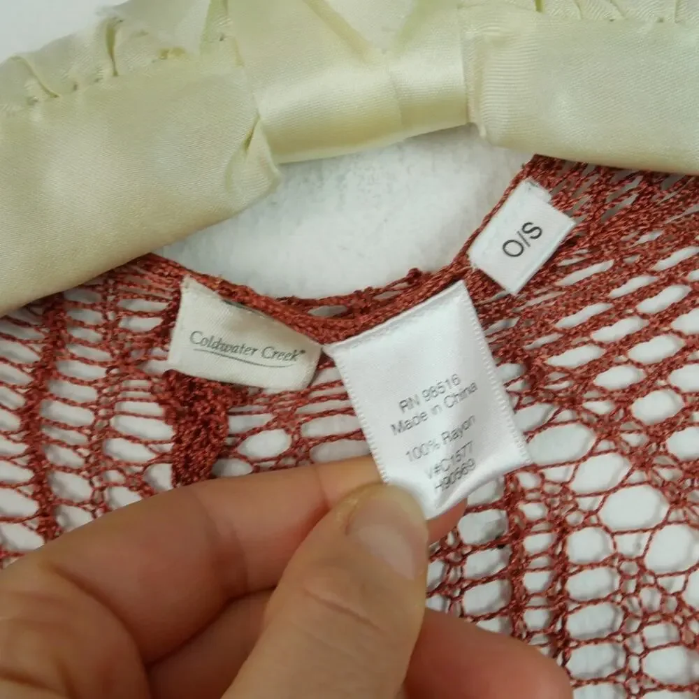 Coldwater Creek y2k crochet