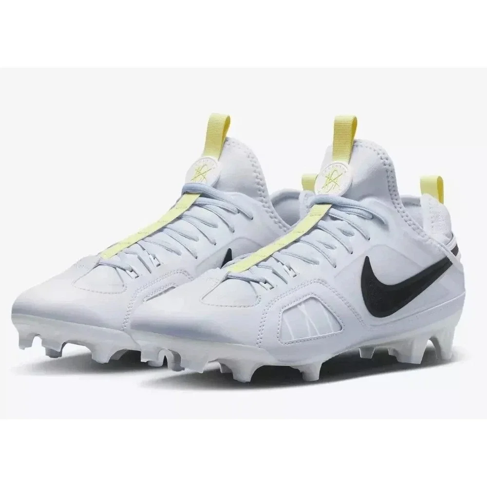 Nike Huarache 9 Varsity Low LAX SE ‎ Lacrosse Cleats FV6147-001 Grey Men's 10