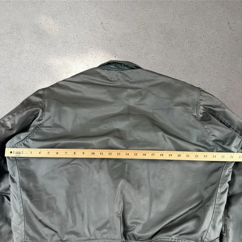 Vintage CWU-36P Flight Jacket XL Alpha Industries Green Flyers Summer Nomex 80s