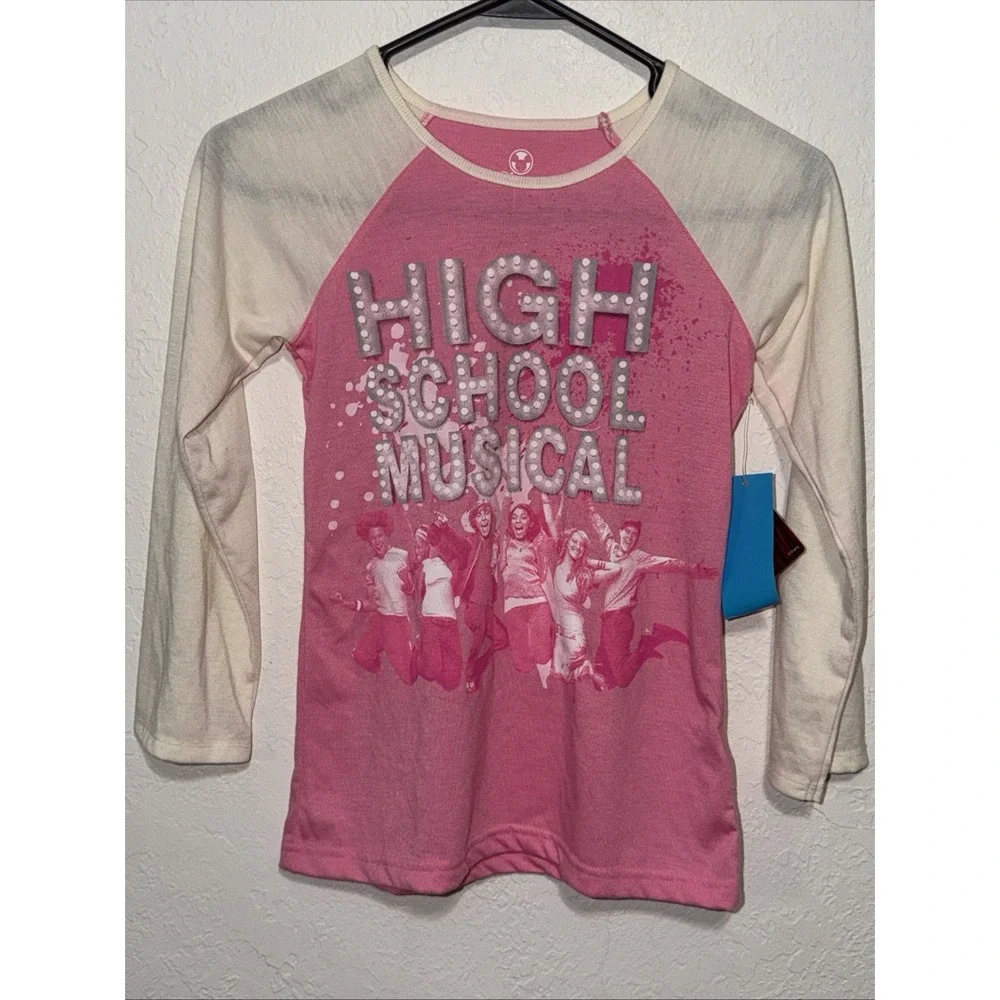 Disney High School Musical Youth Girls Size Small Vintage Y2K Teen Movie Graphic