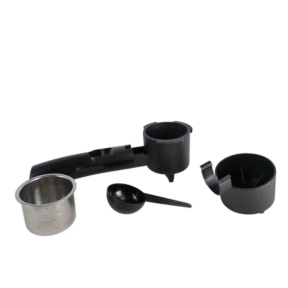 DeLonghi EC-5 Espresso Machine Replacement Parts Filter Holder Cup Adapter Spoon