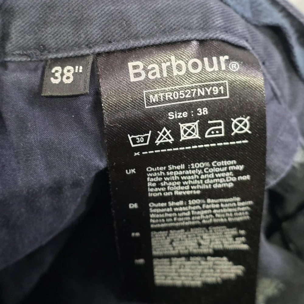 Barbour selling shorts
