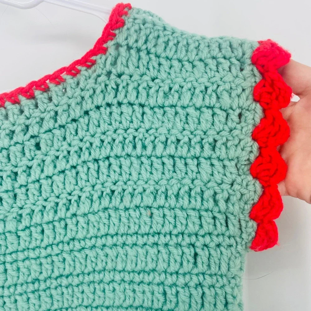Handmade crochet crop