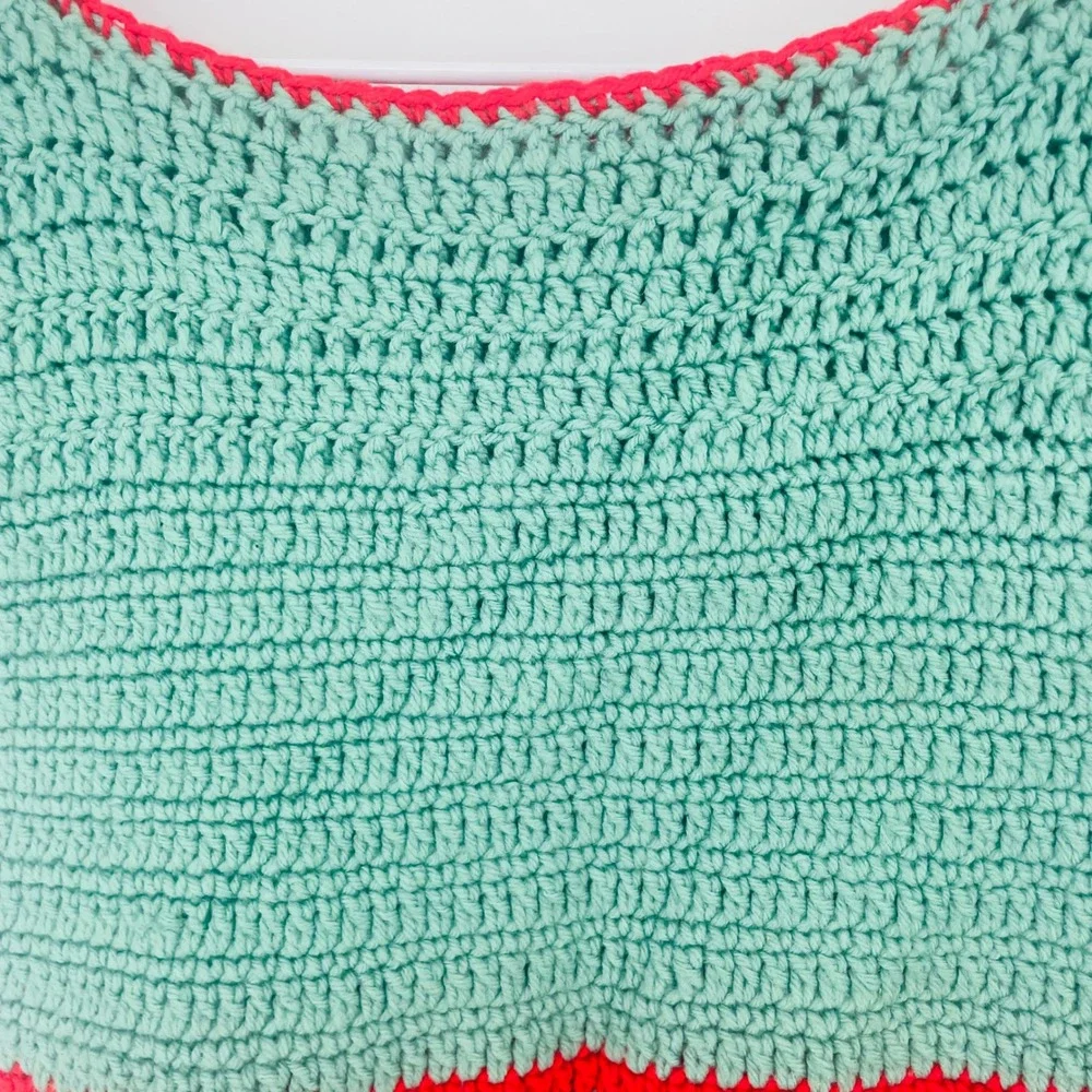 Handmade crochet crop