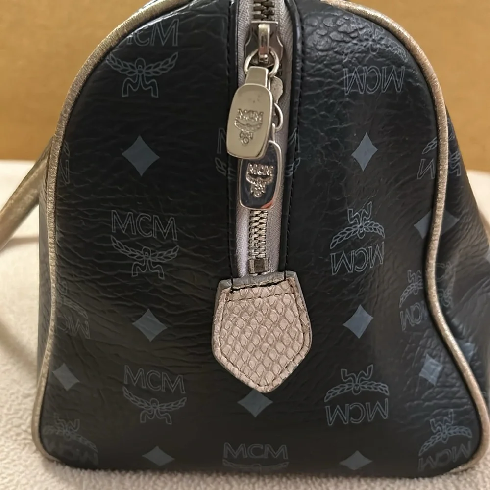 MCM designer satchel