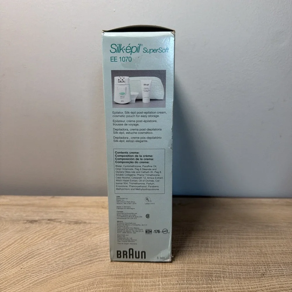 braun legs supersoft old