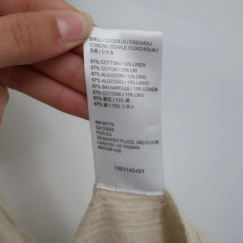 Free‎ People Clementine Mini Dress Womens S Beige Safari Resort Coastal Beach