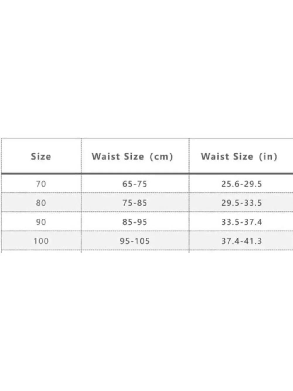 By Design size chart