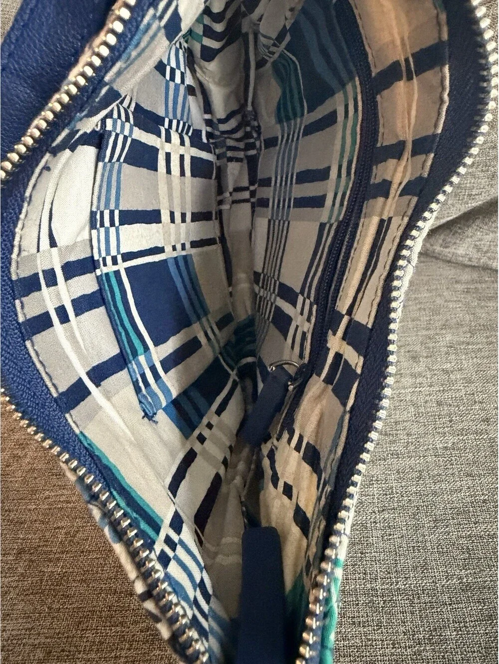 Vera Bradley blue vivian cotton
