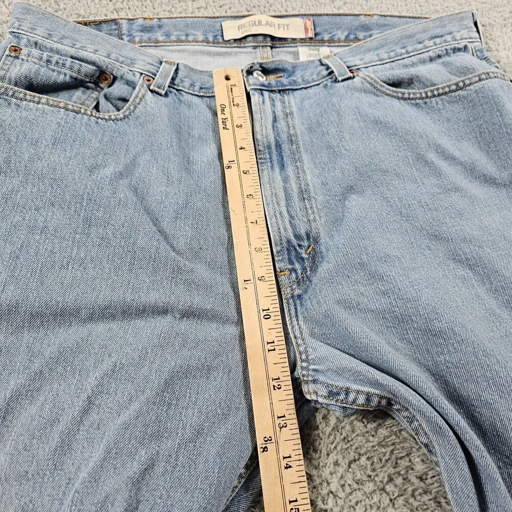 Levis rise inseam