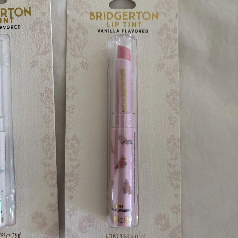 Bridgerton Lip Tint Vanilla Flavored‎ pink Colin Penelope Netflix