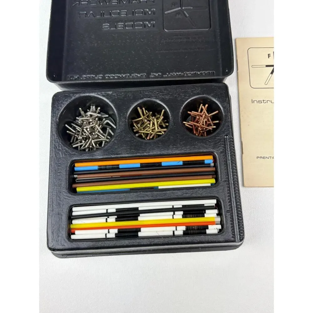 Vintage 1965 Prentice Hall Inc Framework Molecular Model Chemistry Education