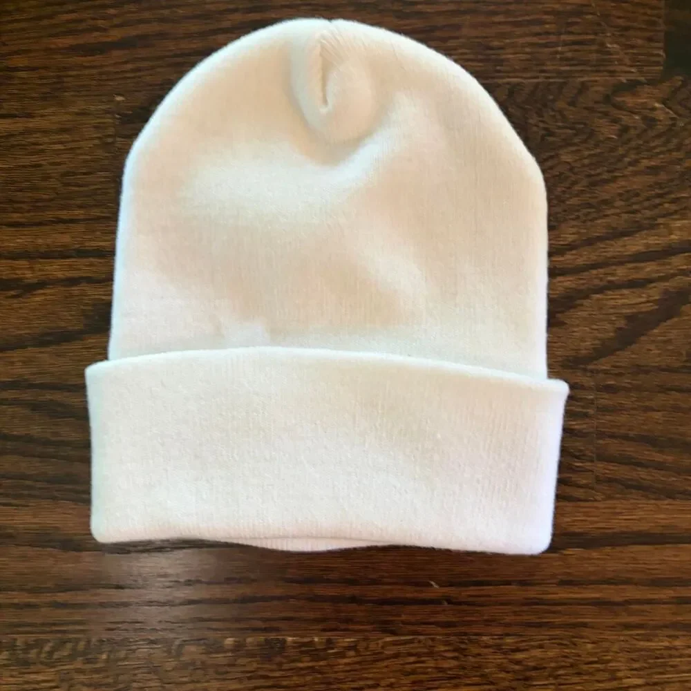 Reebok Men's White and Cream Hat