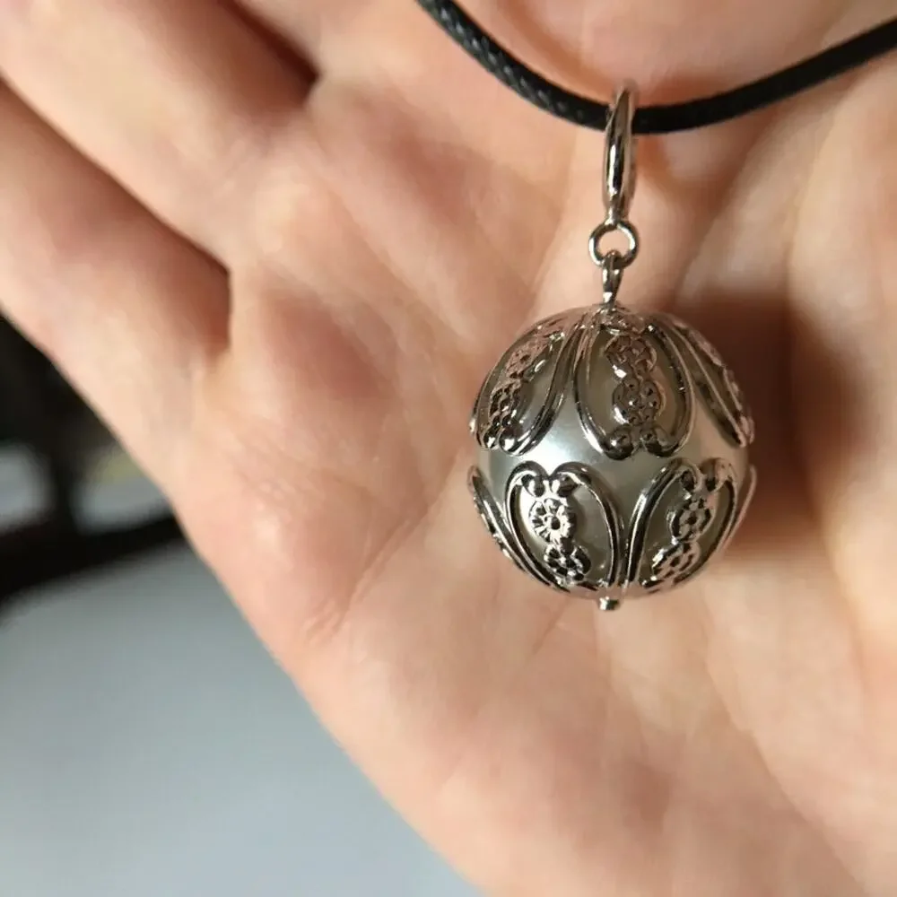 (brand not known) silver faux