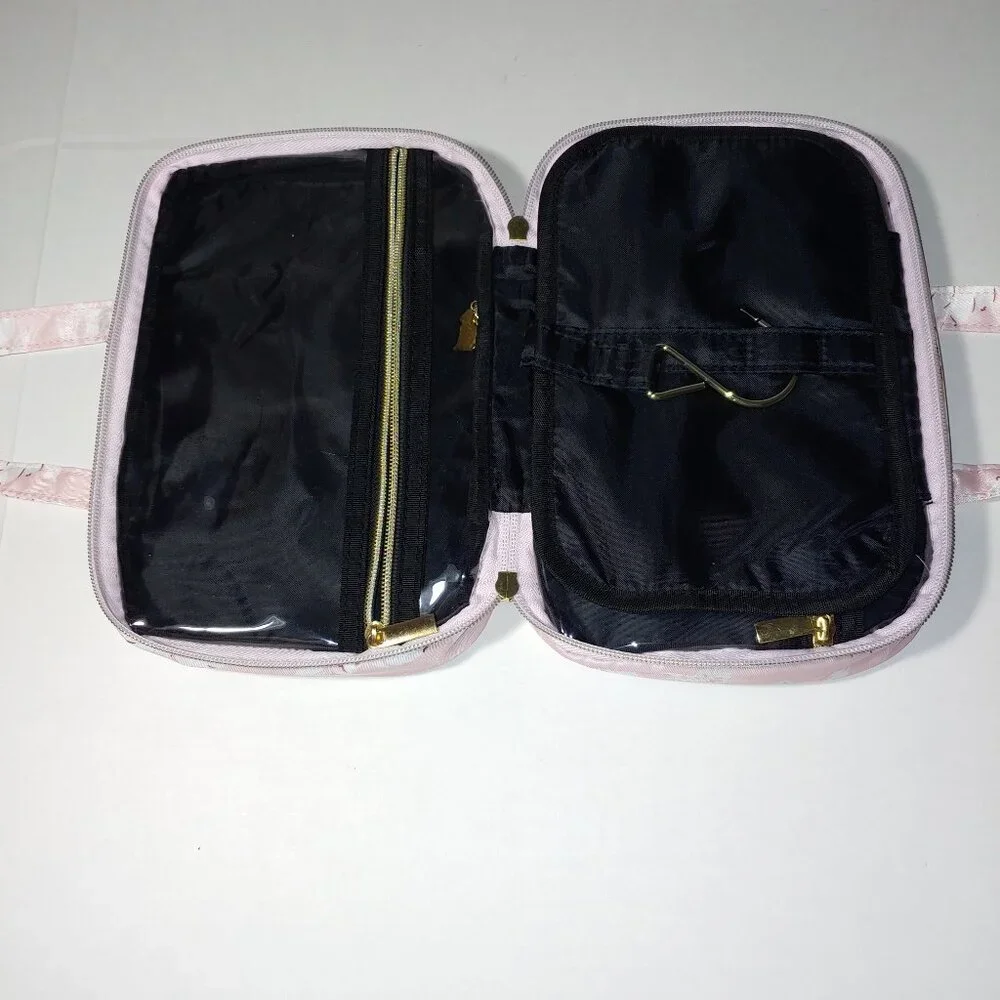 Yumi Kim Cosmetics Bag Case Floral Blush Pink