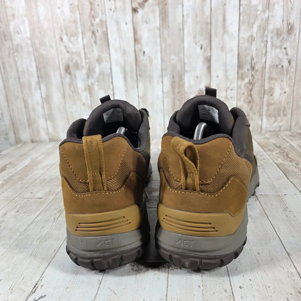 Oboz Sypes Low B-DRY Waterproof Hiking Shoes Mens‎ 12 Peat Brown Nubuck Leather
