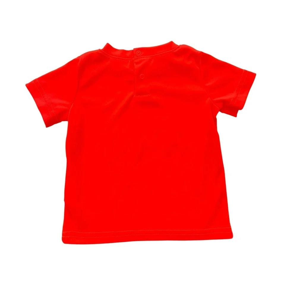 Koala Kids Orange King Of The Court Basketball Graphic Tee Shirt 3-6M (0955)