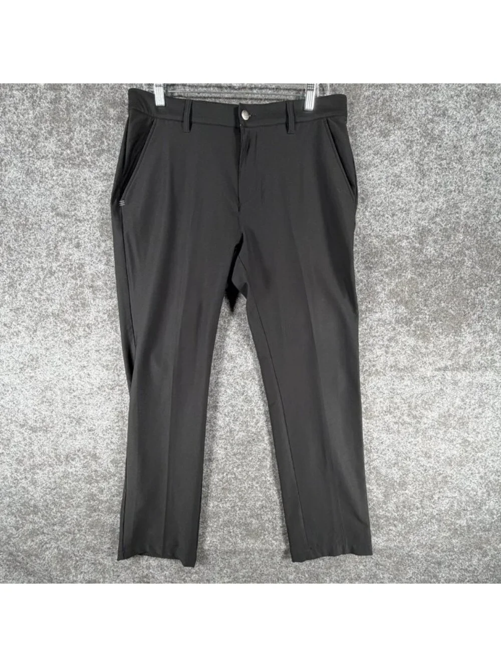 Adidas Ultimate365 Golf Pants Mens 32x32 Black Lightweight‎ Classic Flat Front