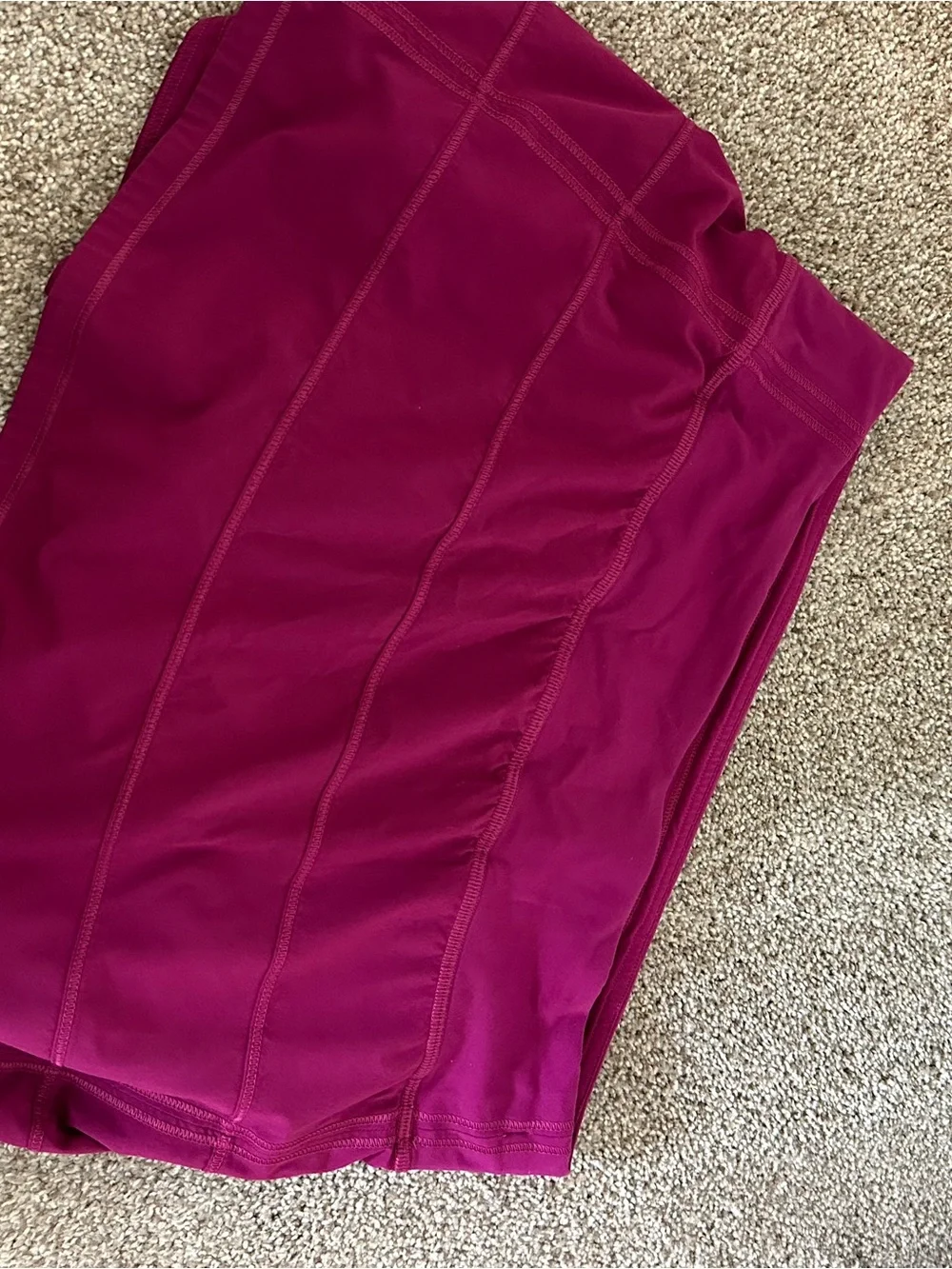 lululemon athletica purple berry Pace Rival Skirt-size 6 Regular