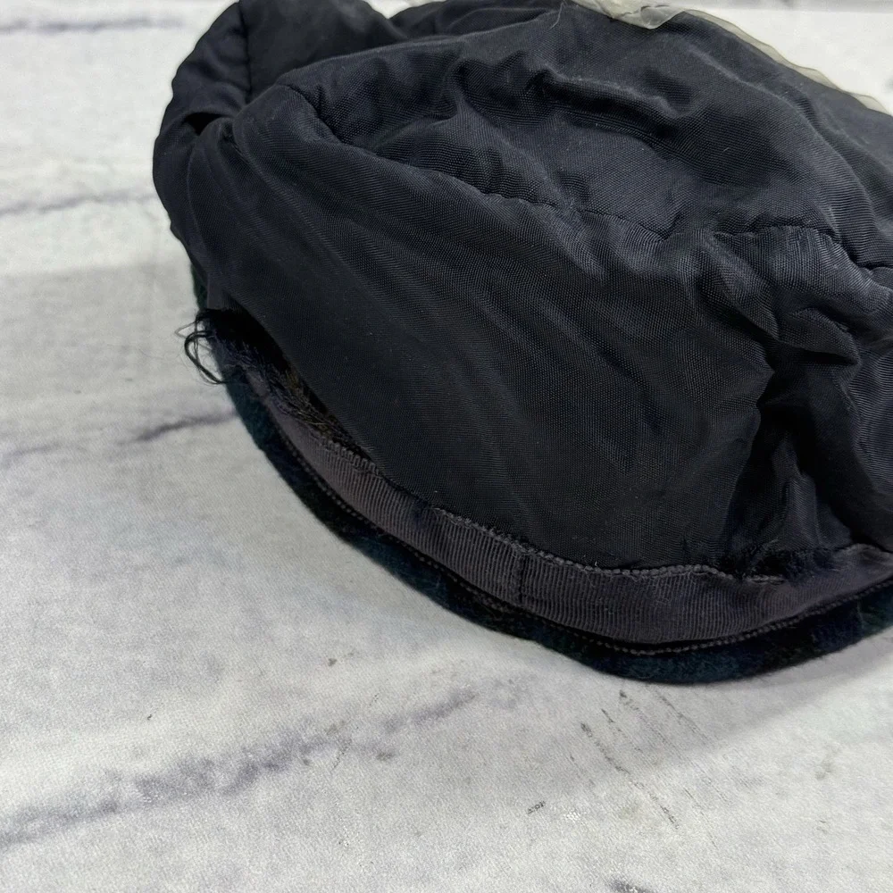 Vintage St. Andrews Cabbie Cap by David Allan Scotland S PURE Wool‎ Blackwatch