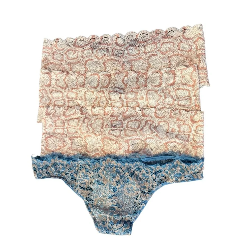 Cosabella Python Print Comfie Thong & Cosabella Pret A Porter Thong Bundle NWT