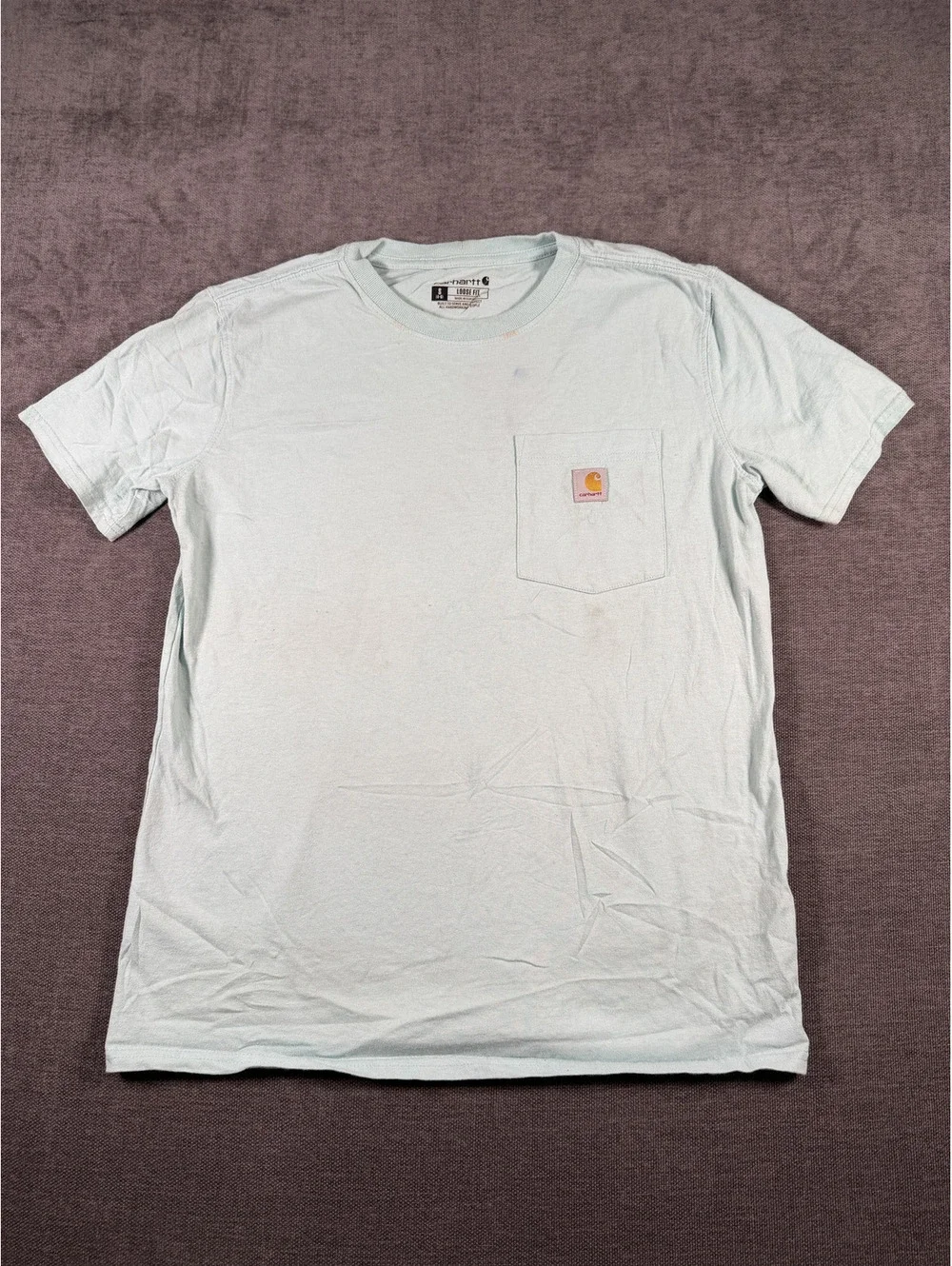 Carhartt Kids Loose Fit Short Sleeve Pocket T-Shirt, Size Small (4-6)