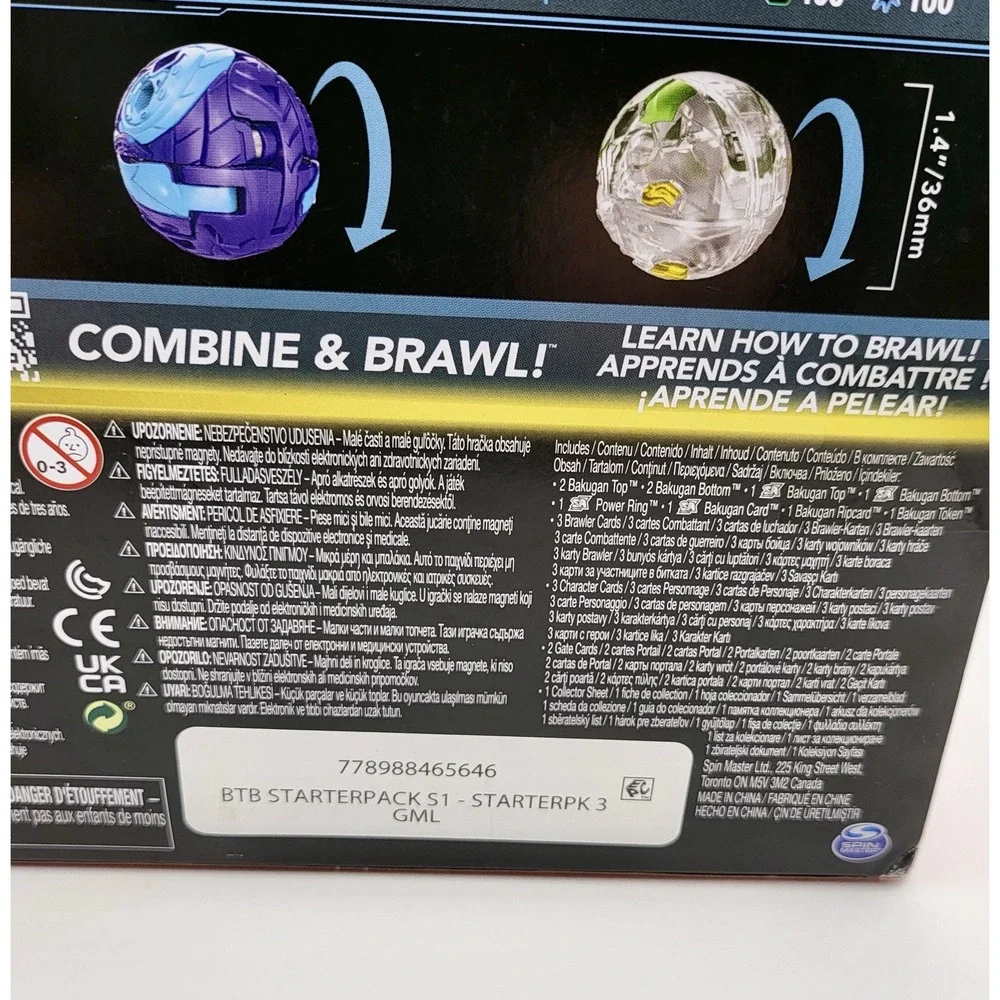 Bakugan Special‎ Attack Ventri/Octagon & Trox Starter Pack NWT