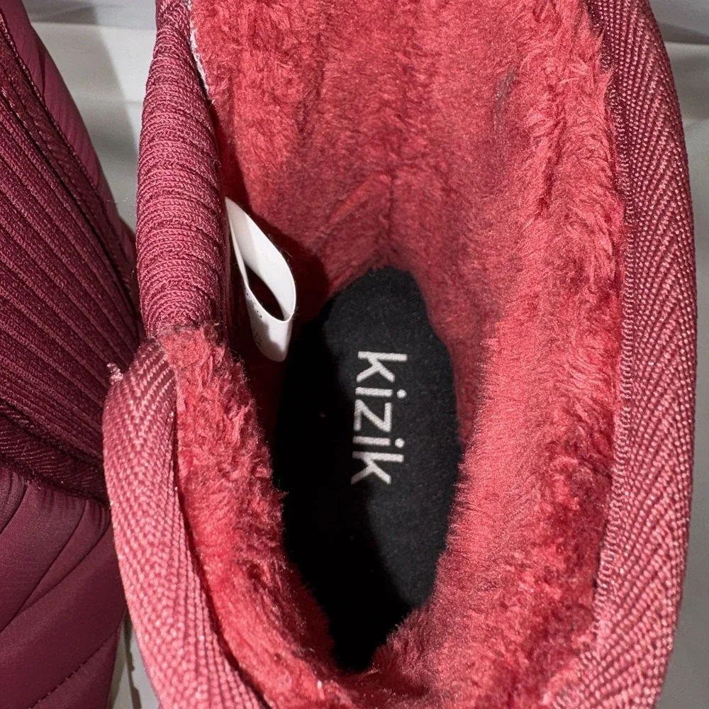 Kizik Juno‎ Mid Womens US 9 Handsfree Slip-On Boot Water Resistant Runs Small