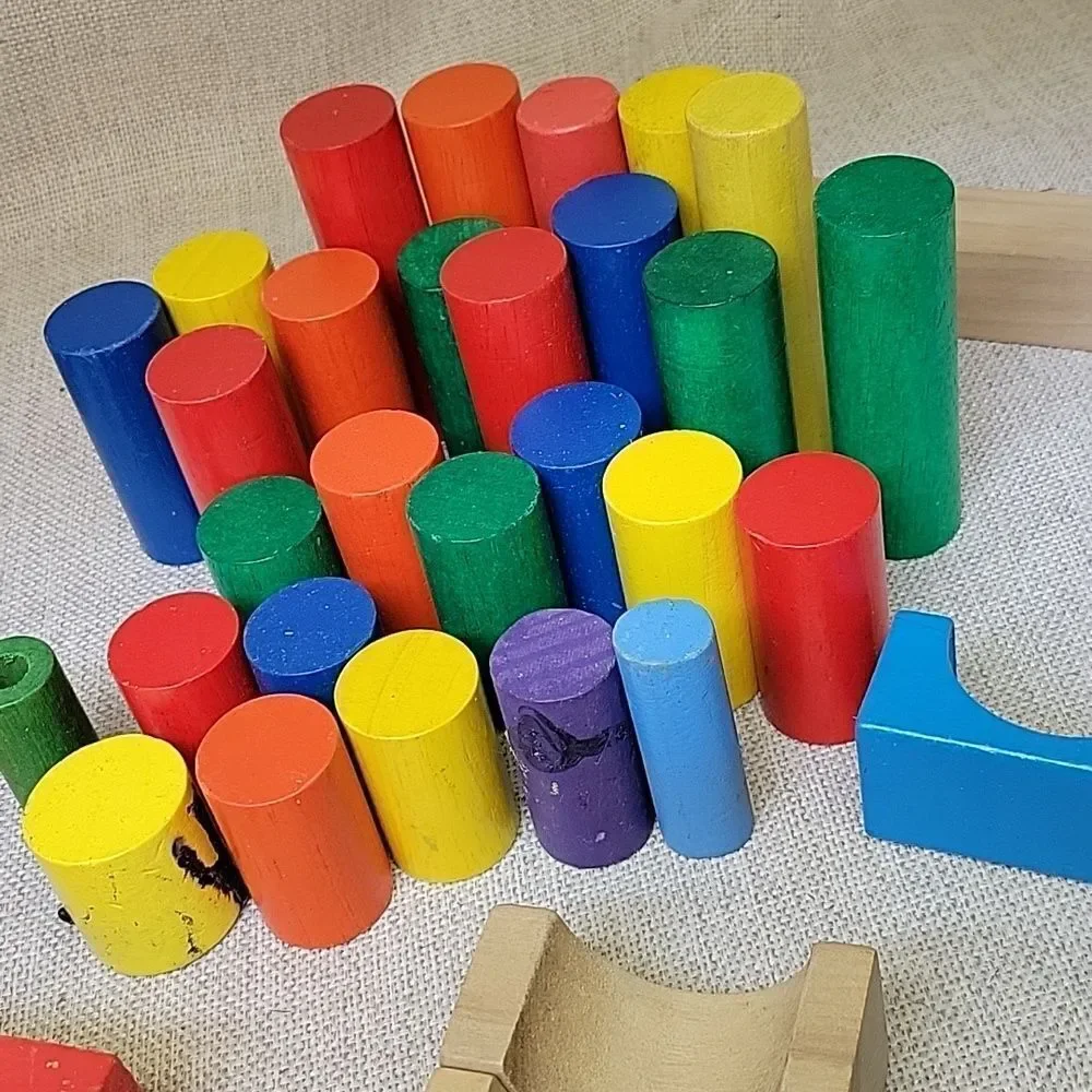 N/A colorful wooden