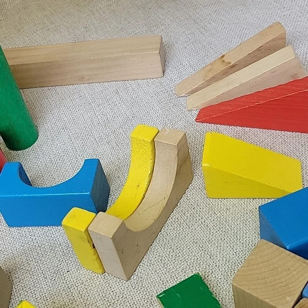 N/A colorful wooden
