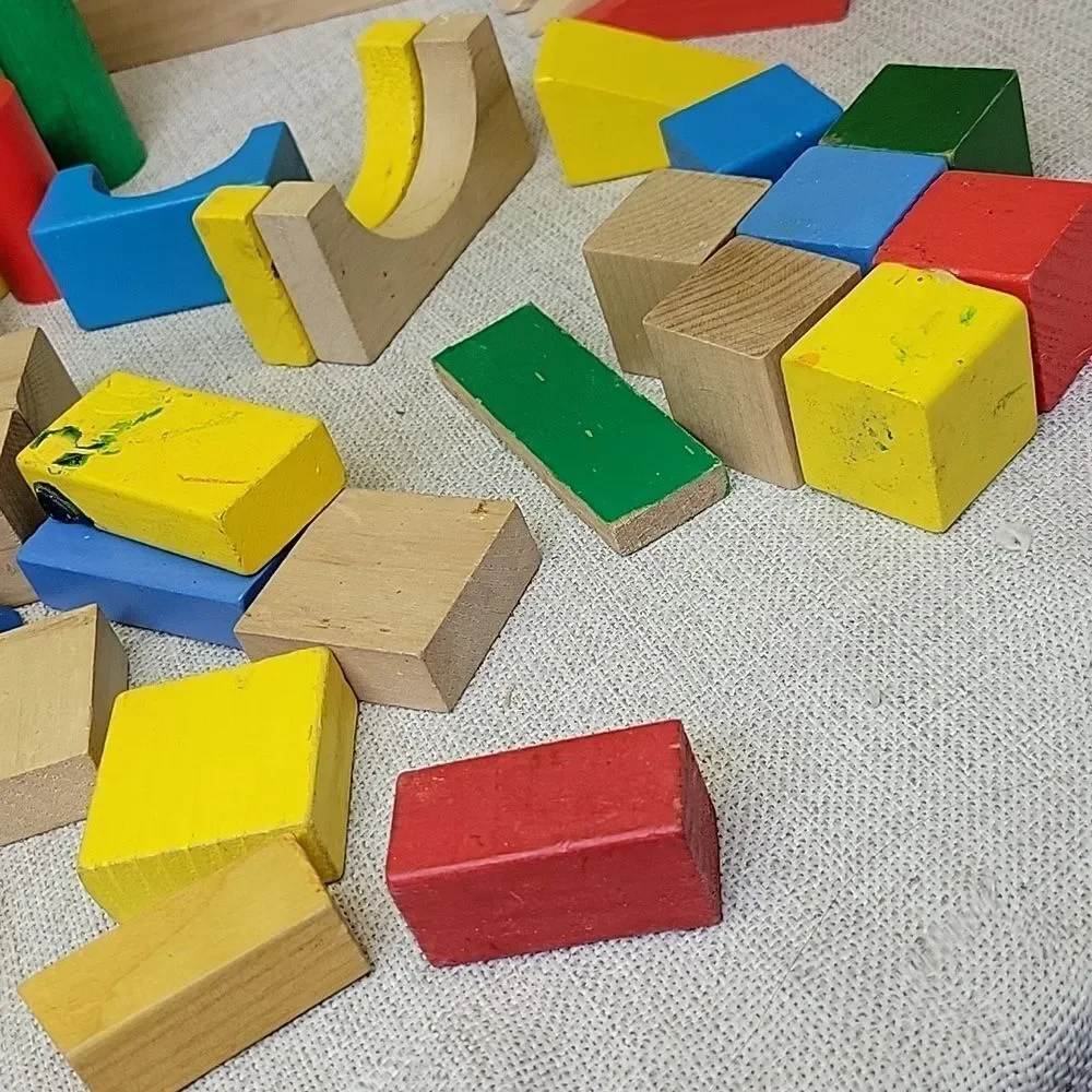 N/A colorful wooden
