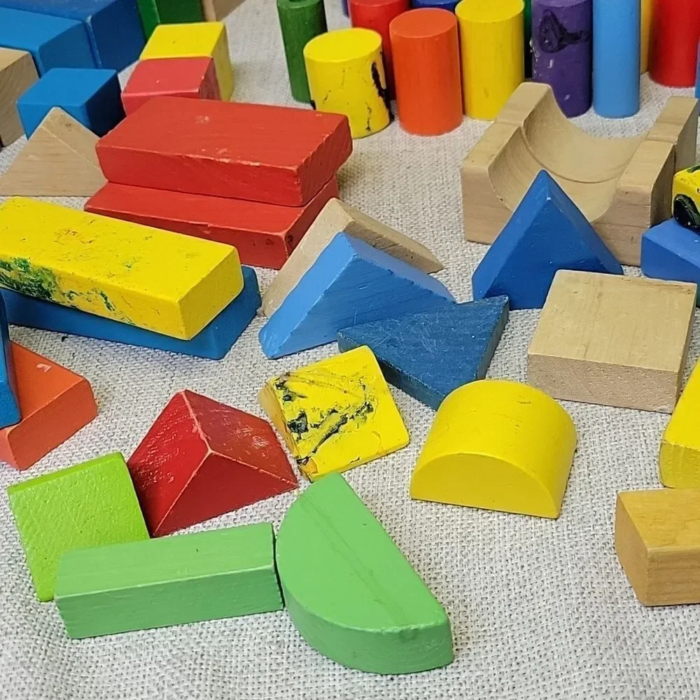 N/A colorful wooden