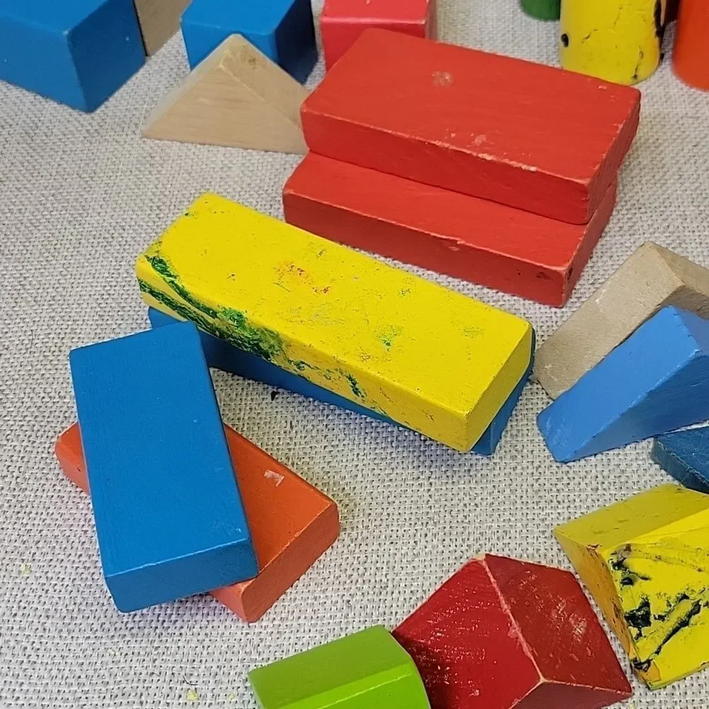 N/A colorful wooden
