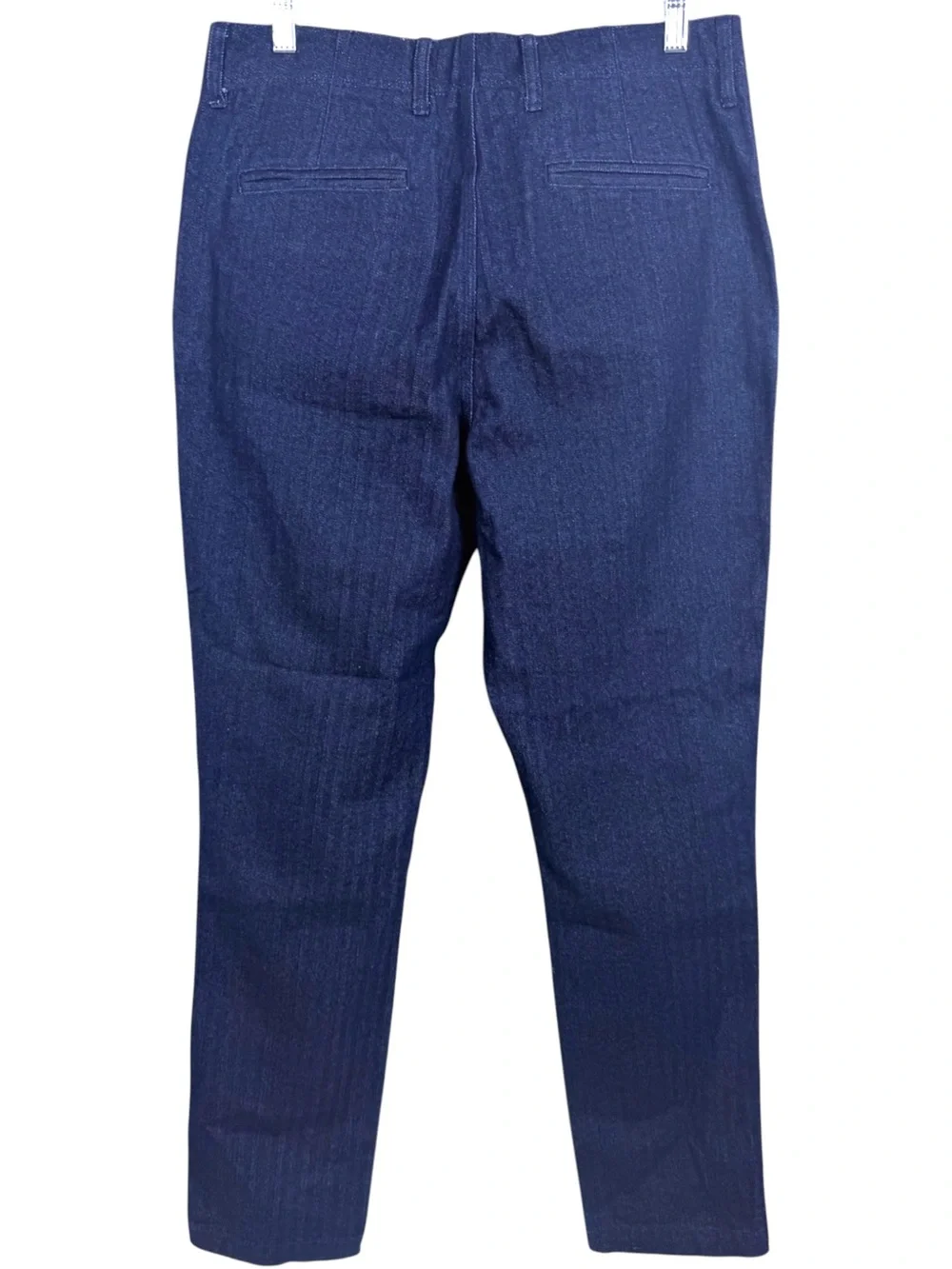 Taylor Stitch Morse Pant Washed Indigo Stripe Organic Cotton Tailored 32x34