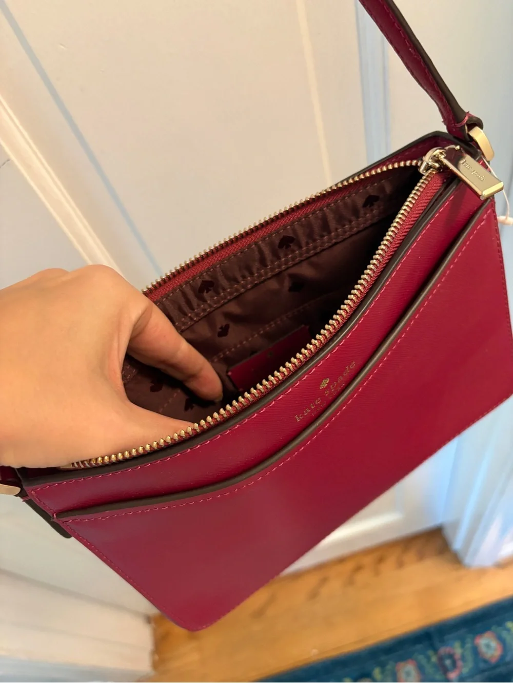 kate spade compact saffiano