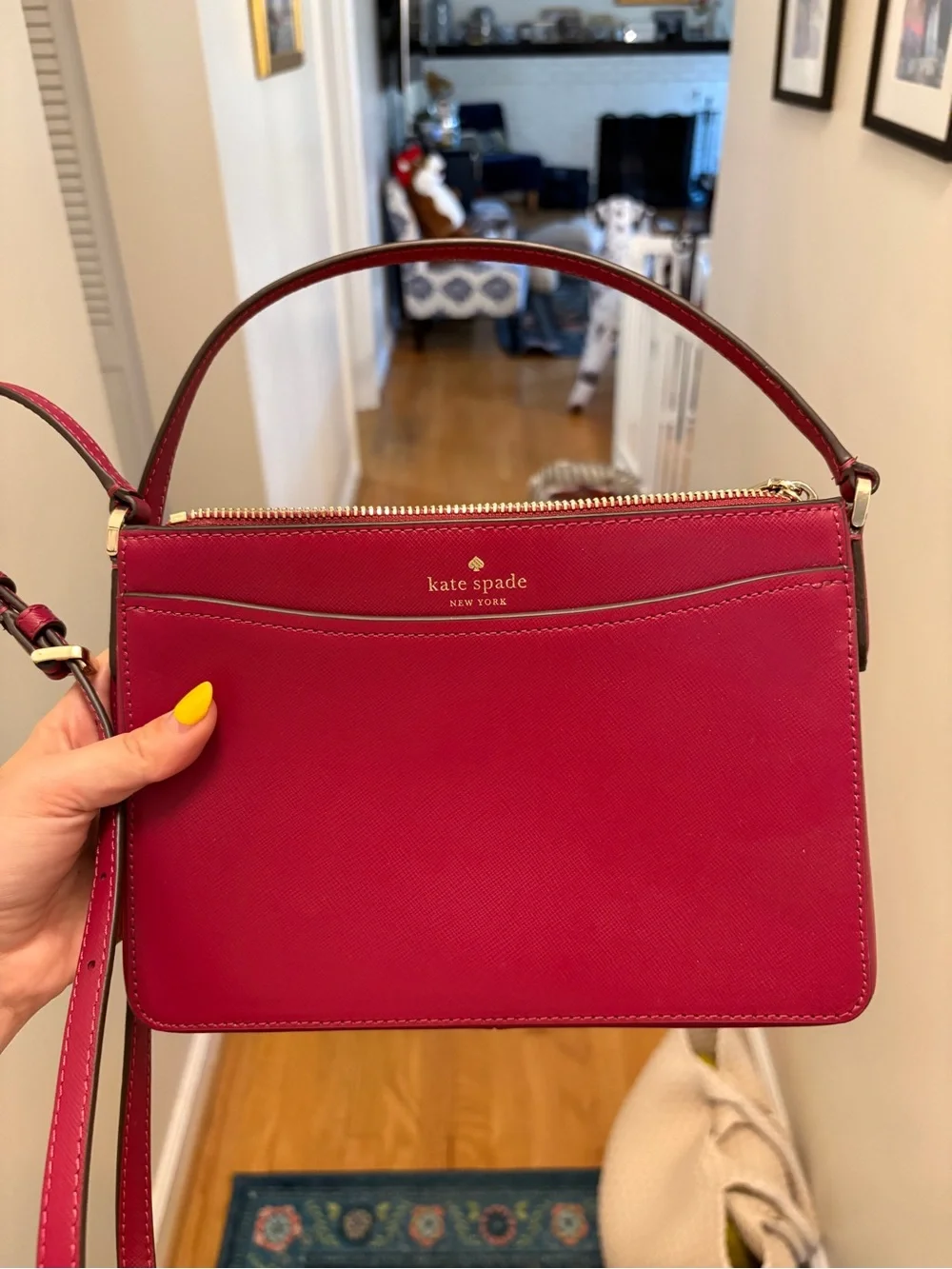 kate spade compact saffiano