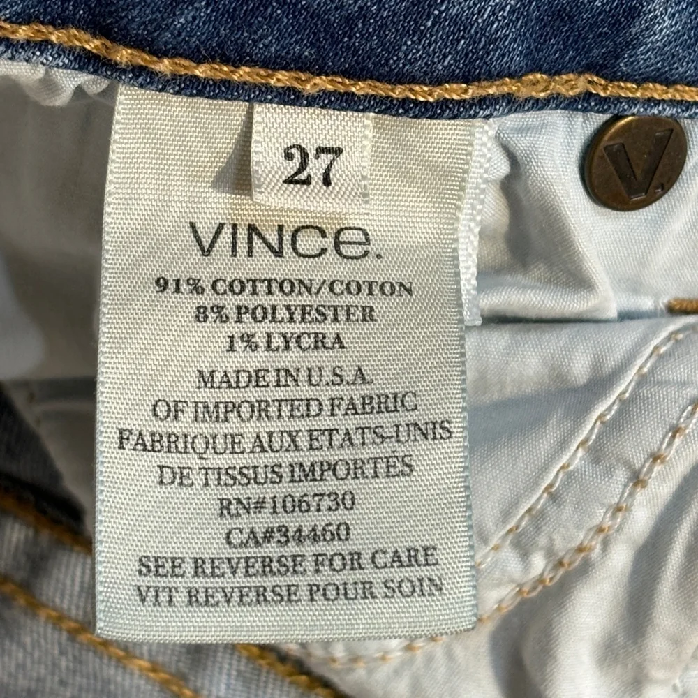 Vince blue jeans