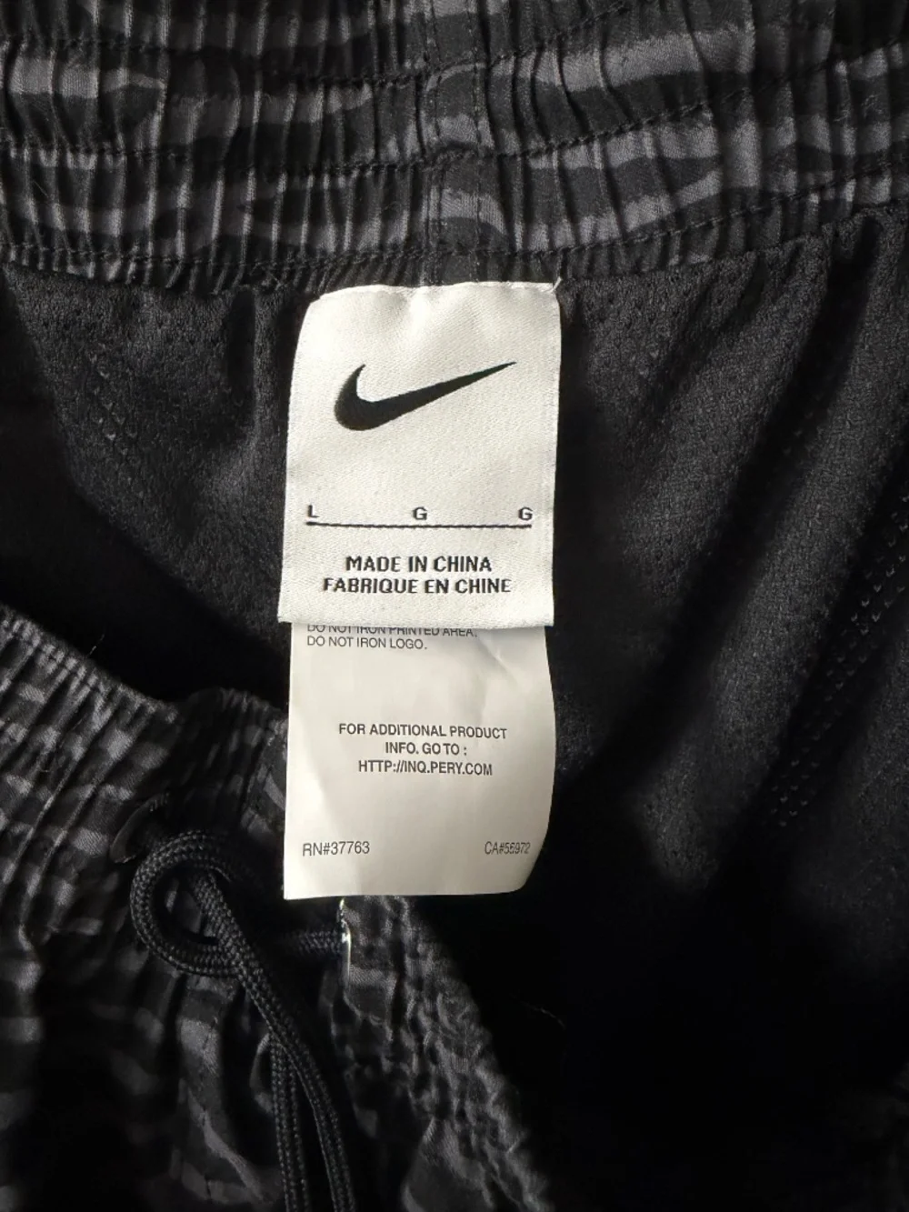 Nike inseam waist these