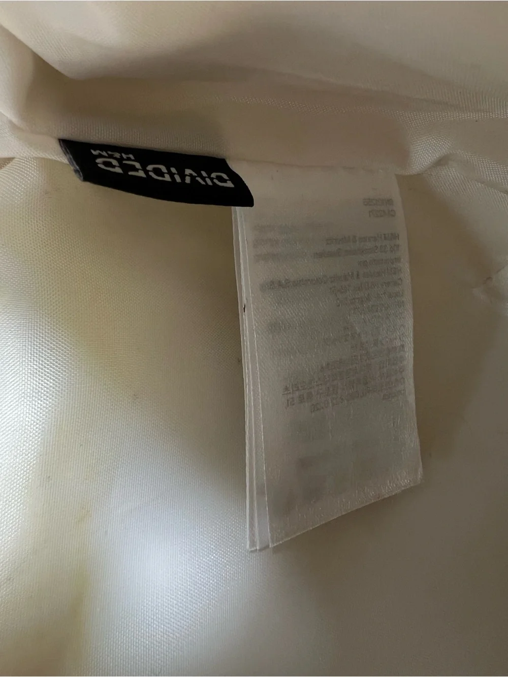 H&M sleek cream
