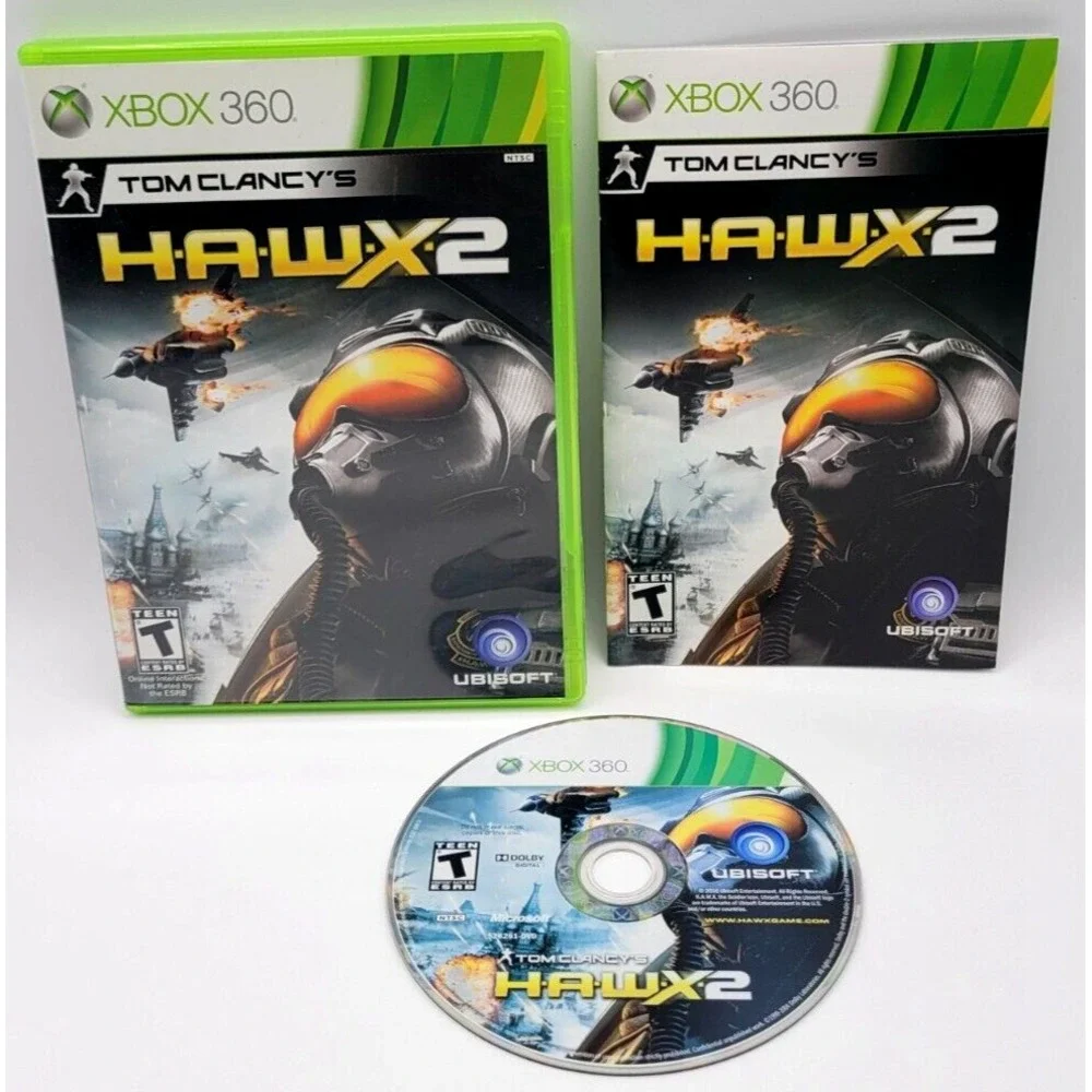 TOM CLANCY'S H.A.W.X. 2 XBOX 360 GAME‎ CIB COMPLETE IN BOX