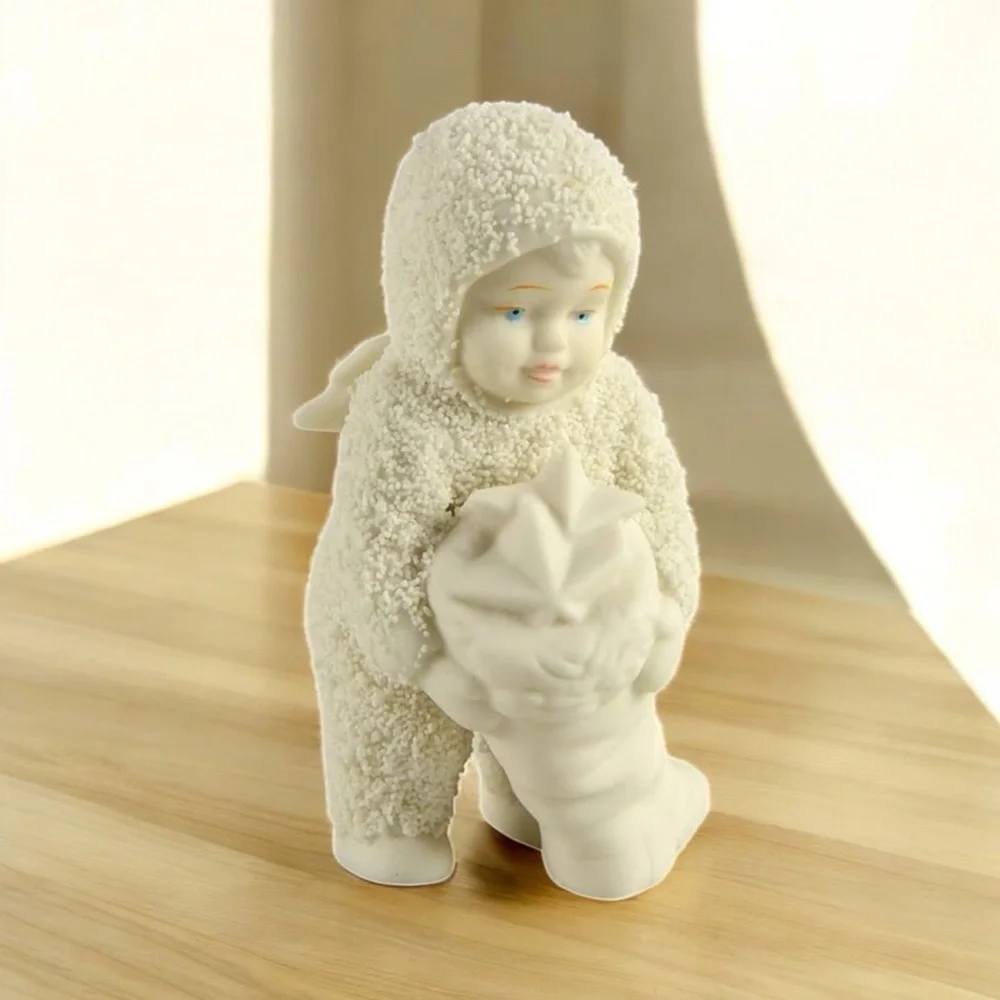 Vintage 80s Snowbabies‎ Are All These Mine Boxed Dept 56 Baby Christmas Stocking