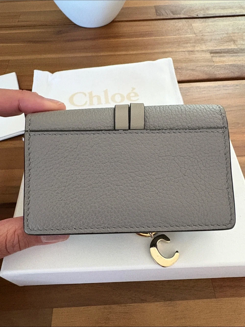 Chloe pictured grey