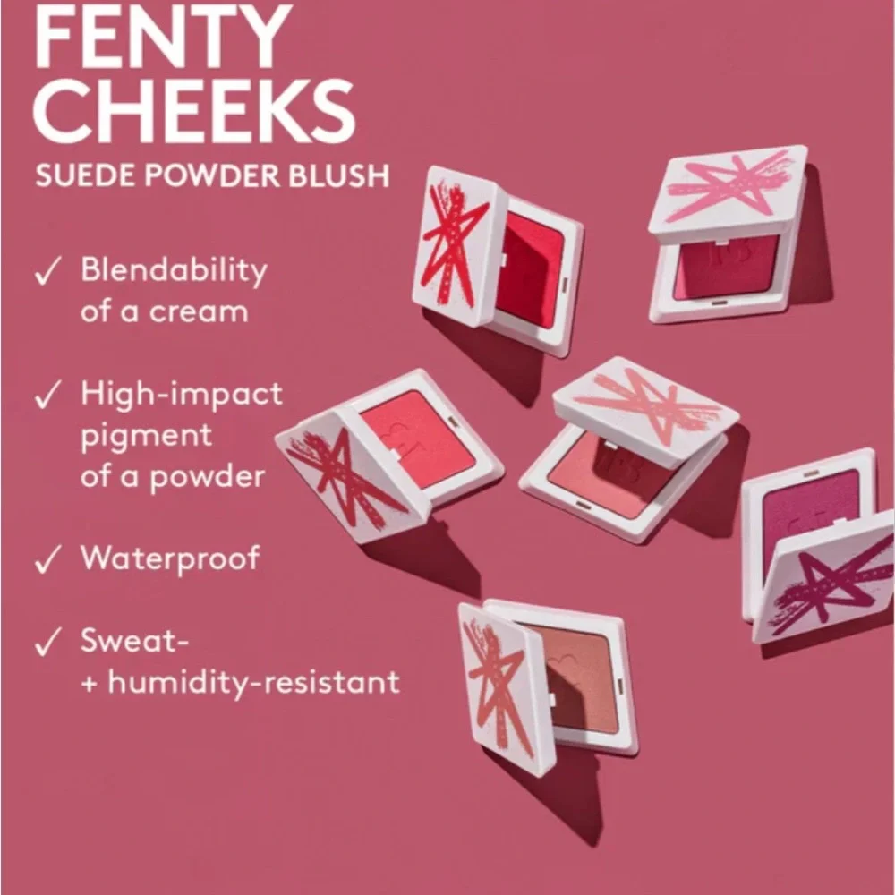 Fenty Beauty Tutu Turnt Suede Powder Blush - NIB